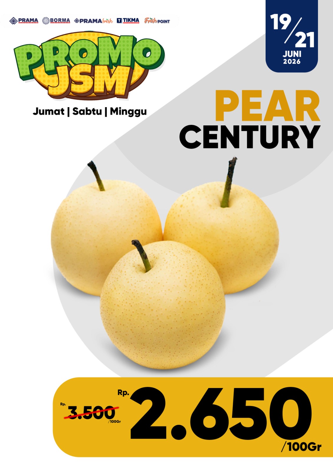 Promo JSM Borma 19-21 Juni 2026